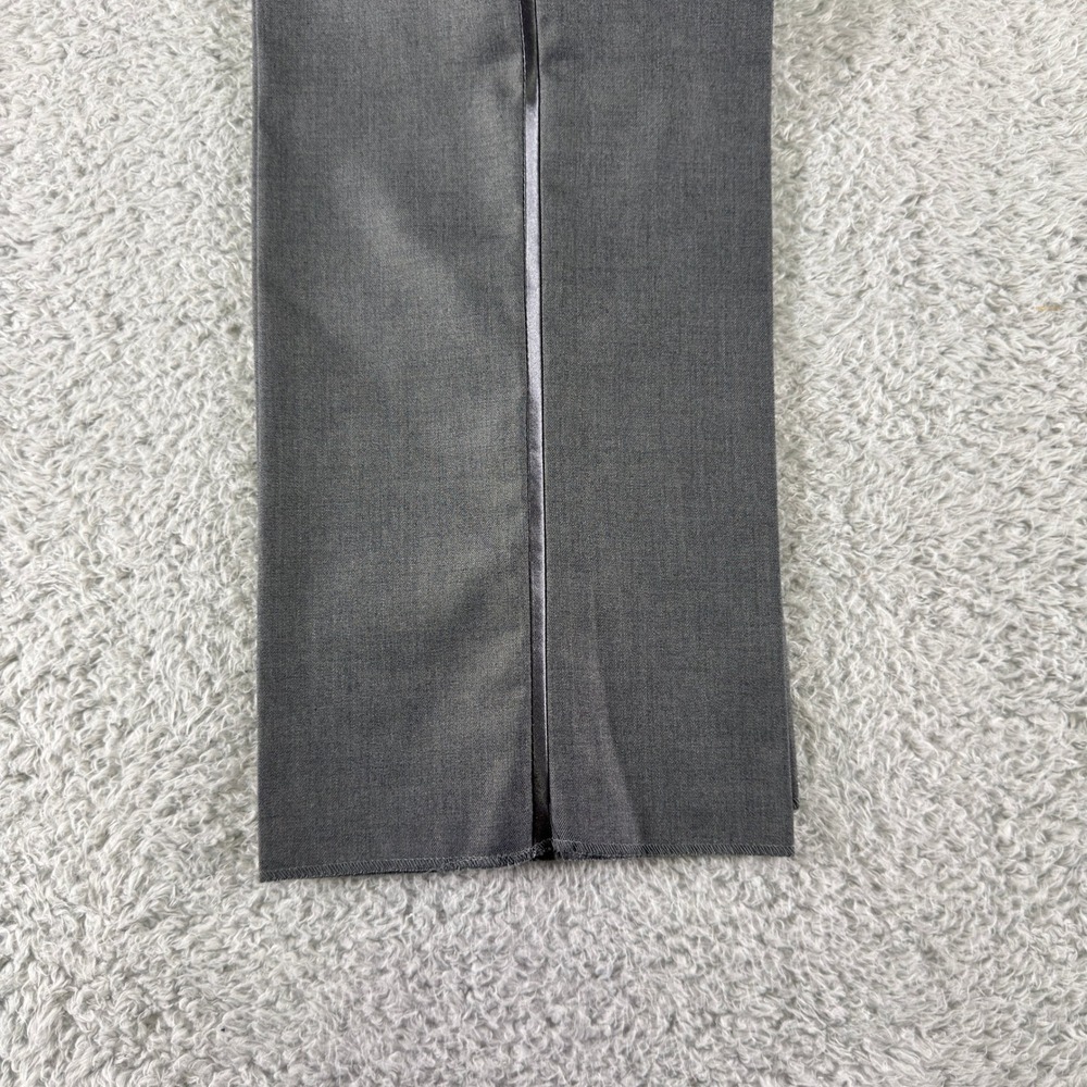 Lorenzo Bruno Mens Grey Tuxedo Suit 2pc Peak Lapel YM62N 42L 36W New - Picture 13 of 16
